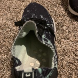 Adidas NMD Blue and White Tye Dye used